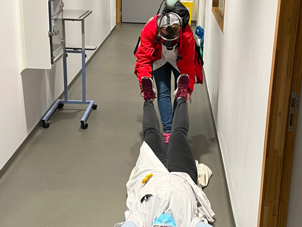 Soforis, secourisme d'une personne